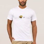 BEE POSITIEVE VOLWASSENEN - Gepersonaliseerd T-shirt (Voorkant)