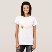 Bee Positive Crew Neck T-shirt (Voorkant volledig)