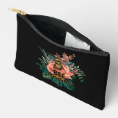 Bee Positive Floral Vibes Trekkoord Bag Etui (Open)
