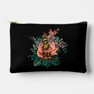 Bee Positive Floral Vibes Trekkoord Bag Etui