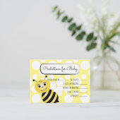 Bee Predication Card Informatiekaartje (Staand voorkant)