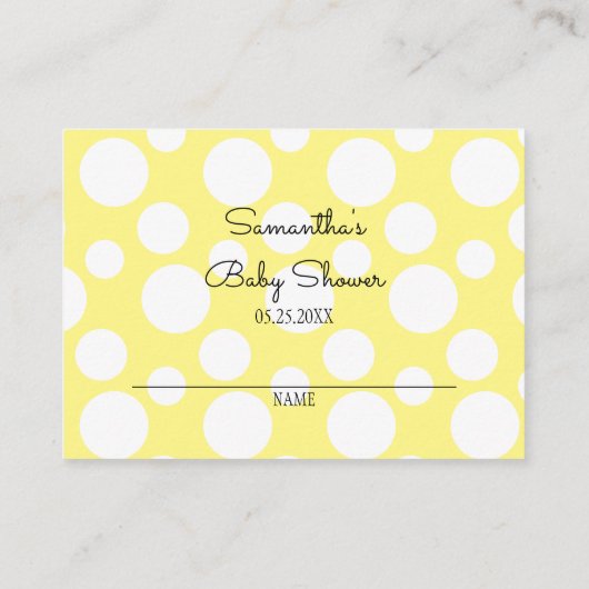 Bee Predication Card Informatiekaartje (Achterkant)