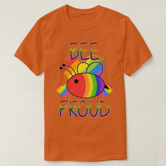 Bee Proud T-shirt (Design voorkant)