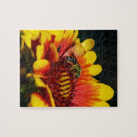 Bee Puzzle Legpuzzel (Horizontaal)