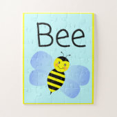 Bee Puzzle voor kinderen. 30 overmaatse stukken Legpuzzel (Verticaal)