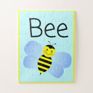 Bee Puzzle voor kinderen. 30 overmaatse stukken Legpuzzel