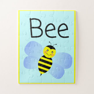 Bee Puzzle voor kinderen. 30 overmaatse stukken Legpuzzel
