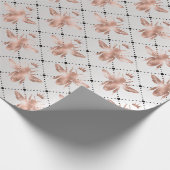 Bee Queen Roos Grey Blush Honey Grill Honeymoon Cadeaupapier (Hoek)