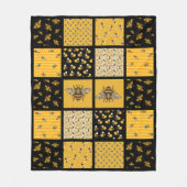 Bee Quilt Twee Fleece Deken (Voorkant)