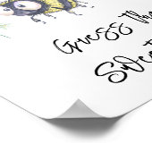 Bee - Raad de zoete puinhoop Poster (Hoek)