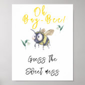 Bee - Raad de zoete puinhoop Poster (Voorkant)