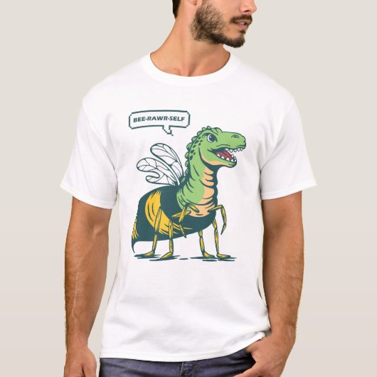 Bee-Rawr-Self T-shirt (Voorkant)