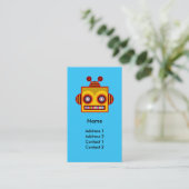 Bee Robot Fun-profielkaart Visitekaartje (Staand voorkant)
