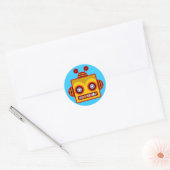 Bee Robot Fun Sticker (Envelop)
