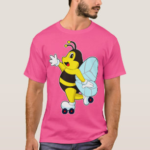 Bee Roller schaatsen Inline skating T-shirt