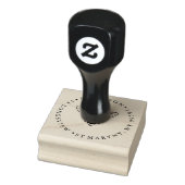 BEE RONDE RETOURADRES RUBBERSTEMPEL (Stempel)