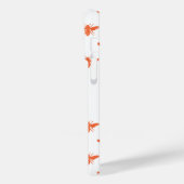 Bee roos gold monogram name script Case-Mate iPhone case (Achterkant / Links)