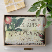 Bee Rose Bouquet Ephemera Ontworpen weefsel Tissuepapier (Geschenk)