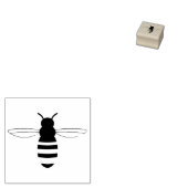 Bee Rubber Stempel (Gestempeld)