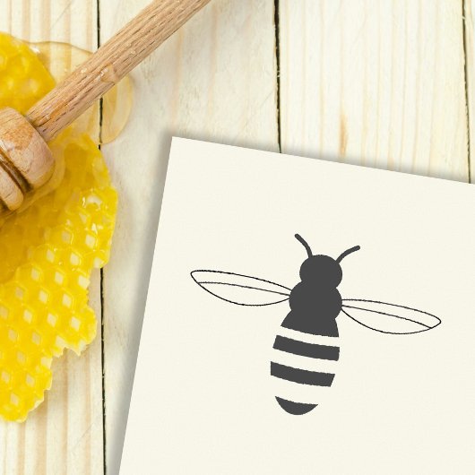 Bee Rubber Stempel