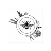 Bee Rubberstempel (Afrduk)