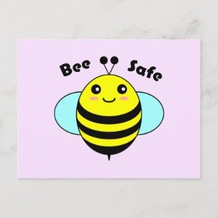 Bee Safe 2 Briefkaart
