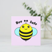 Bee Safe 2 Kaart (Staand voorkant)
