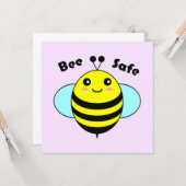 Bee Safe 2 Kaart (Voorkant / Achterkant in situ)
