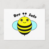 Bee Safe 3 Briefkaart (Voorkant)