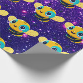 Bee Schattige Charmant Thema Geïnspireerd Cadeaupapier (Hoek)
