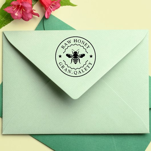 Bee Self-Inking Stamp Zelfinktende Stempel