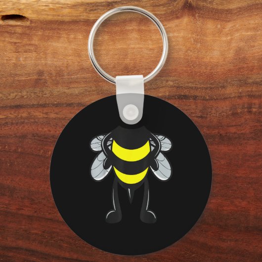 Bee Shirt Adult Men Women Kids Bumblebee Costume  Sleutelhanger (Voorkant)