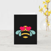 Bee-shirt Girls Bumble Bee Kind Toddler Kids Cute  Kaart (Gele Bloem)