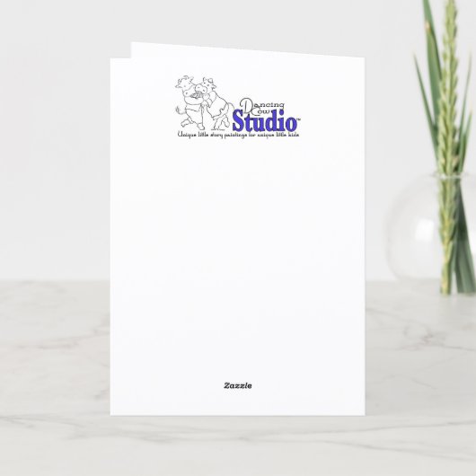 Bee Skep Blank Notecard Kaart (Achterkant)