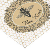 Bee soort honingraat korte tafelloper (Hoek)