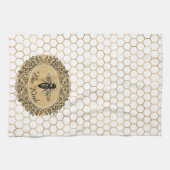 Bee soort honingraat theedoek (Horizontaal)