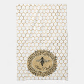 Bee soort honingraat theedoek (Verticaal)