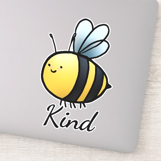 "Bee"-soort Sticker (Detail)