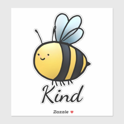 "Bee"-soort Sticker (Vel)