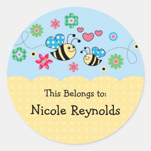 Bee Sticker (Voorkant)