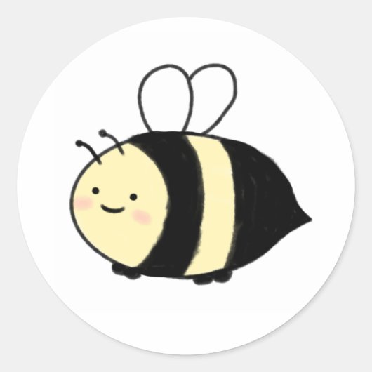 bee sticker (Voorkant)