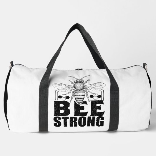 Bee Strong Honeycomb Graphic Plunjezak (Voorkant)