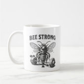 Bee Strong Koffiemok (Links)