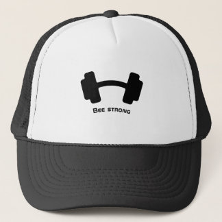 Bee strong trucker pet