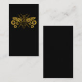 Bee Sunflower Beekeeping Honey Bees Lover Visitekaartje (Voorkant / Achterkant)