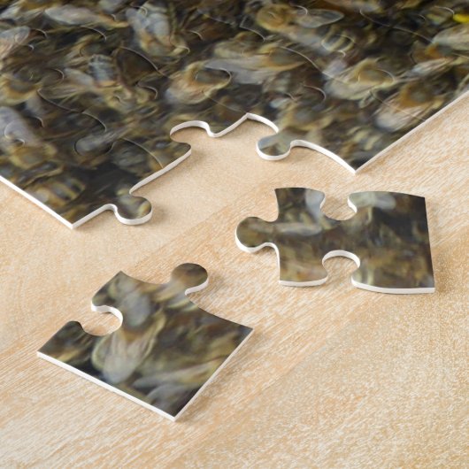BEE SWARM Challenging jig saw puzzle Legpuzzel (Zijkant)