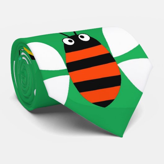 Bee Swarm Stropdas (Opgerold)