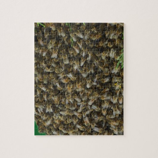 BEE SWARM Uitdagende legpuzzel (Verticaal)