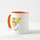Bee Thankful Holiday Cup Mok (Voorkant links)