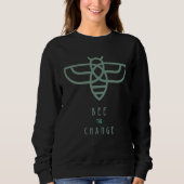 Bee the change  Bee graphic tops casual (Voorkant)